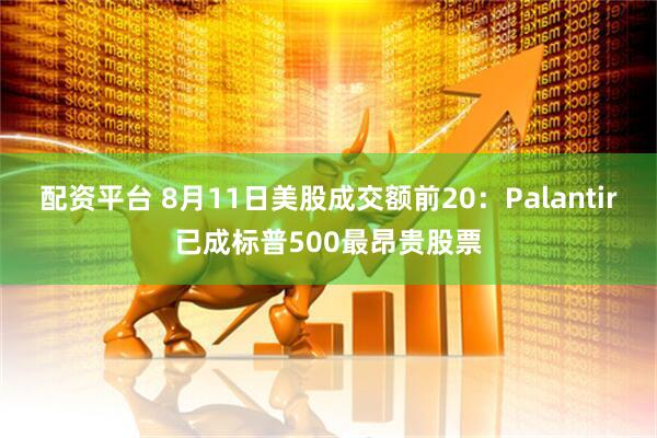 配资平台 8月11日美股成交额前20：Palantir已成标普500最昂贵股票